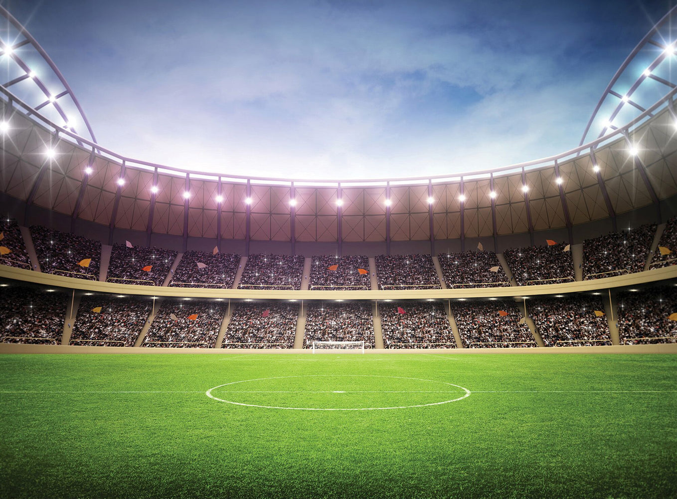 Football Stadium 3.15m x 2.32m 4 Piece Giant Wallpaper Wall Mural