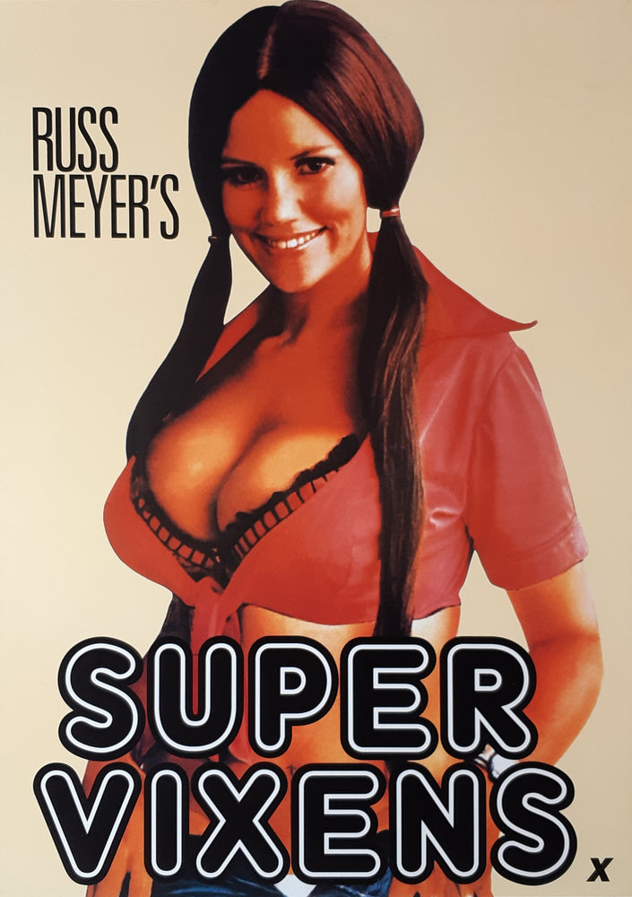 Supervixens Russ Meyer One Sheet Maxi Poster Blockmount
