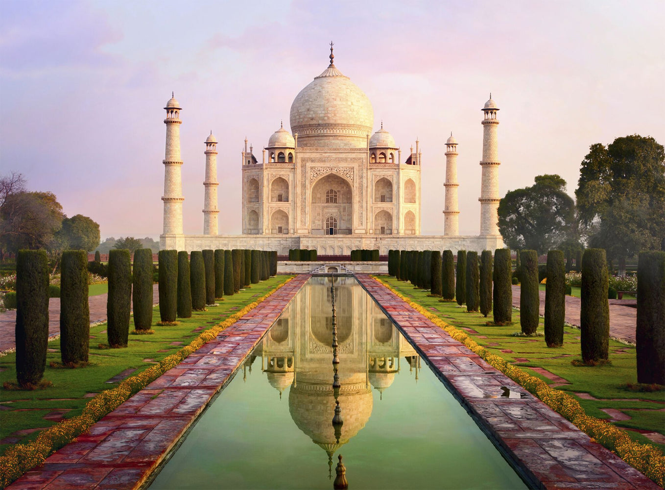 The Taj Mahal 3.15m x 2.32m 4 Piece Giant Wallpaper Wall Mural