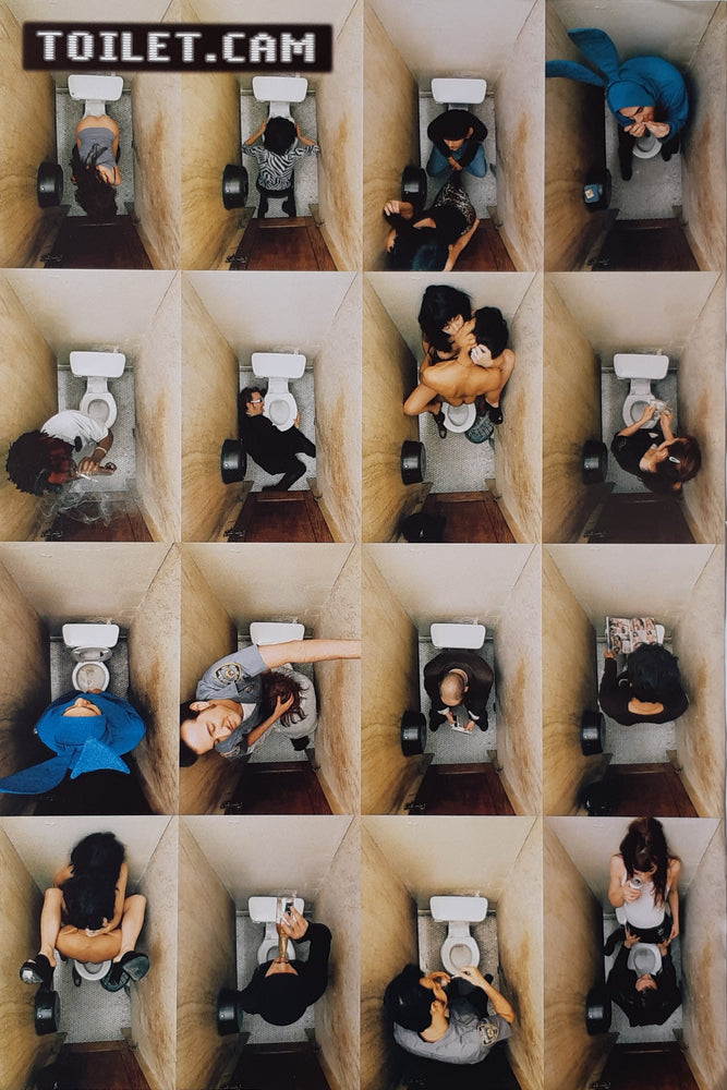 Toilet Cam Montage Maxi Poster