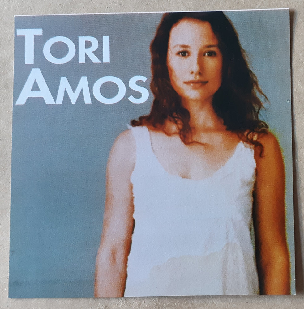 Tori Amos White Top 10cm Square Vinyl Sticker