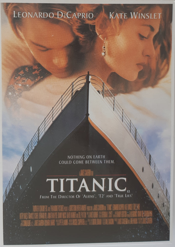 Titanic Movie Film Score Postcard