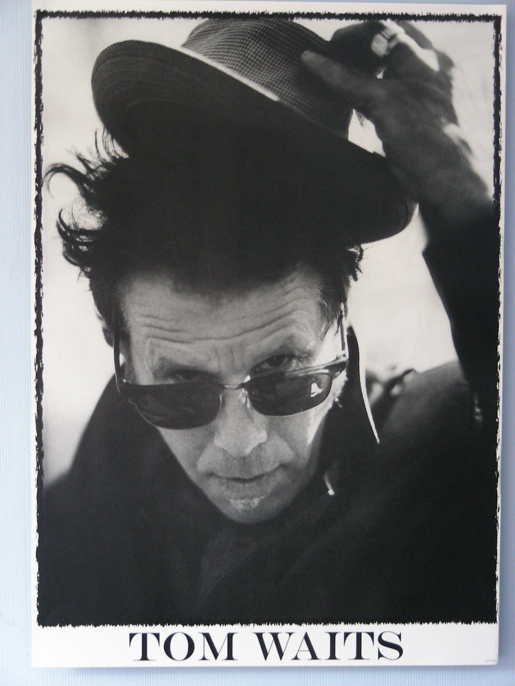 Tom Waits Hat Maxi Poster