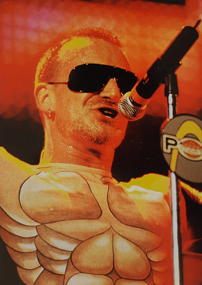 U2 Bono 1997 Postcard