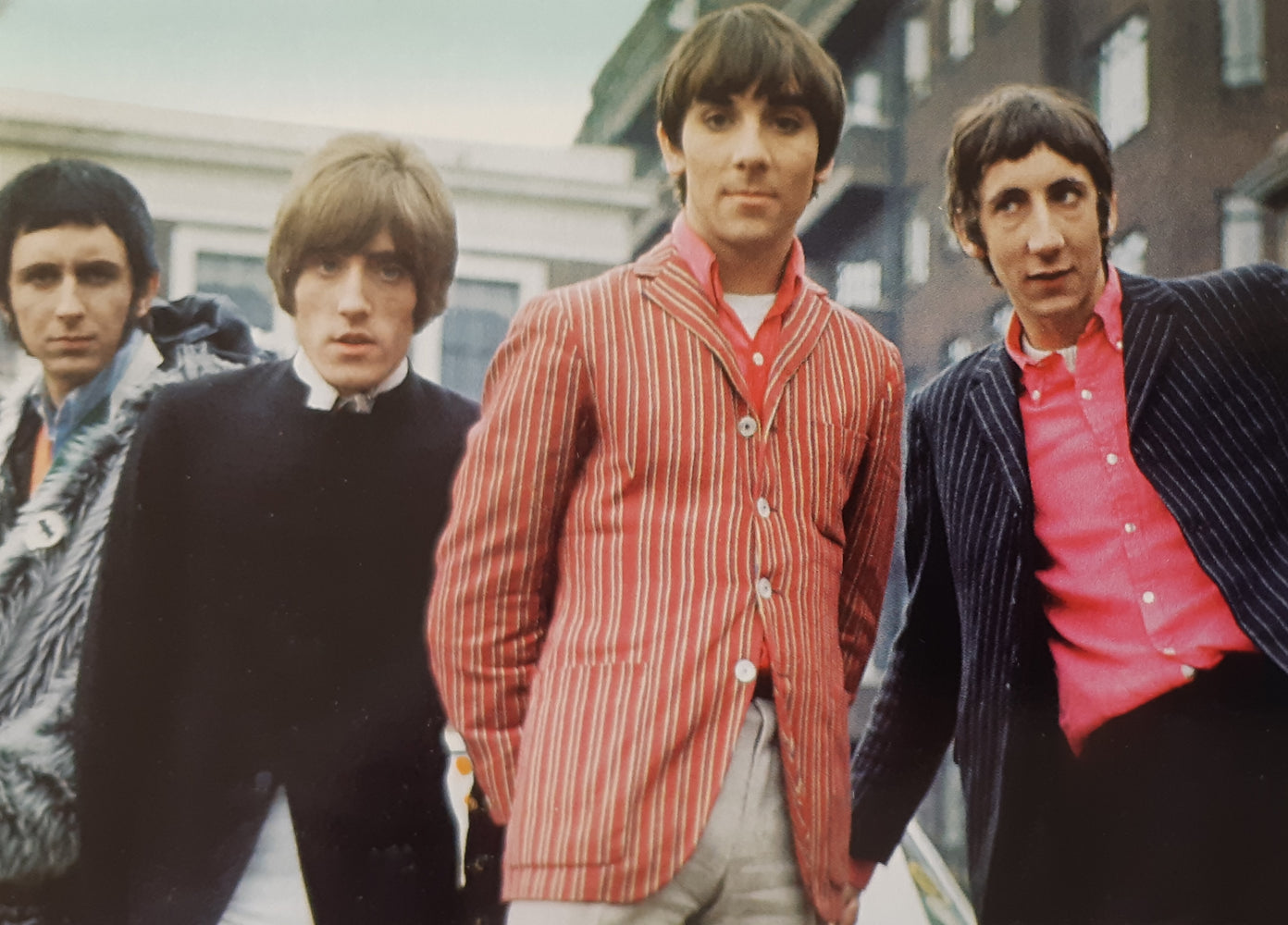 The Who 60's Group Portrait Postcard