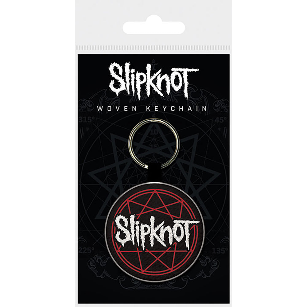 Slipknot Logo Woven Keychain