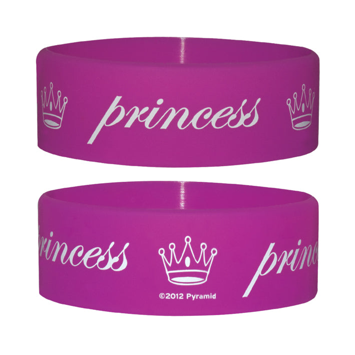 Princess Pink Rubber Wristband