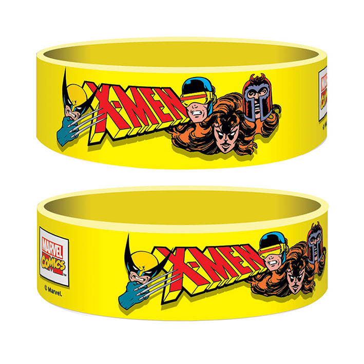 X-Men Yellow Rubber Wristband