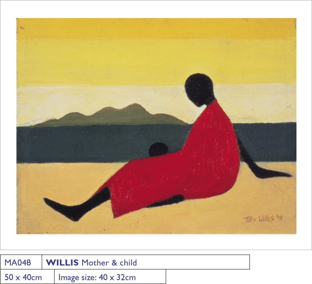 Tilly Willis Mother And Child 1991 40x50cm Art Print