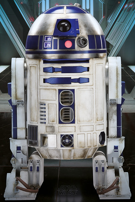 Star Wars Episode VII The Force Awakens R2D2 Maxi Poster